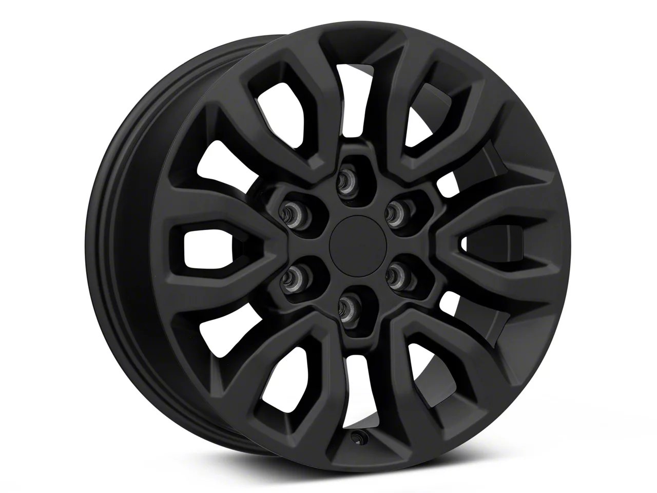 Gen2 Raptor Style Matte Black 6-Lug Wheel; 17x8.5; 34mm Offset (21-26 F-150)