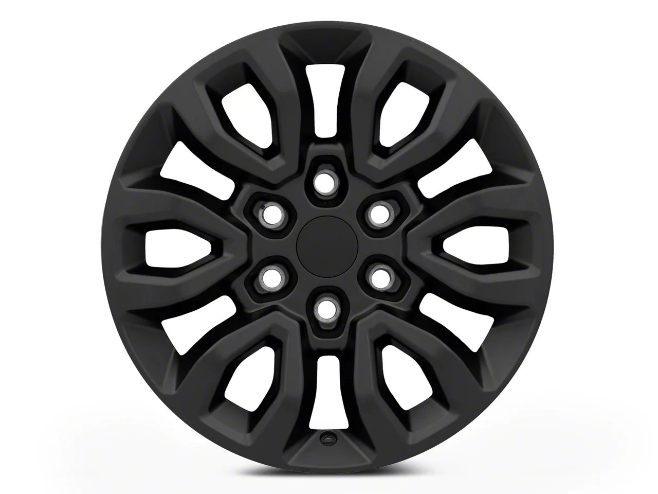 Gen2 Raptor Style Matte Black 6-Lug Wheel; 17x8.5; 34mm Offset (21-26 F-150)