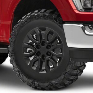 Gen2 Raptor Style Matte Black 6-Lug Wheel; 17x8.5; 34mm Offset (21-26 F-150)