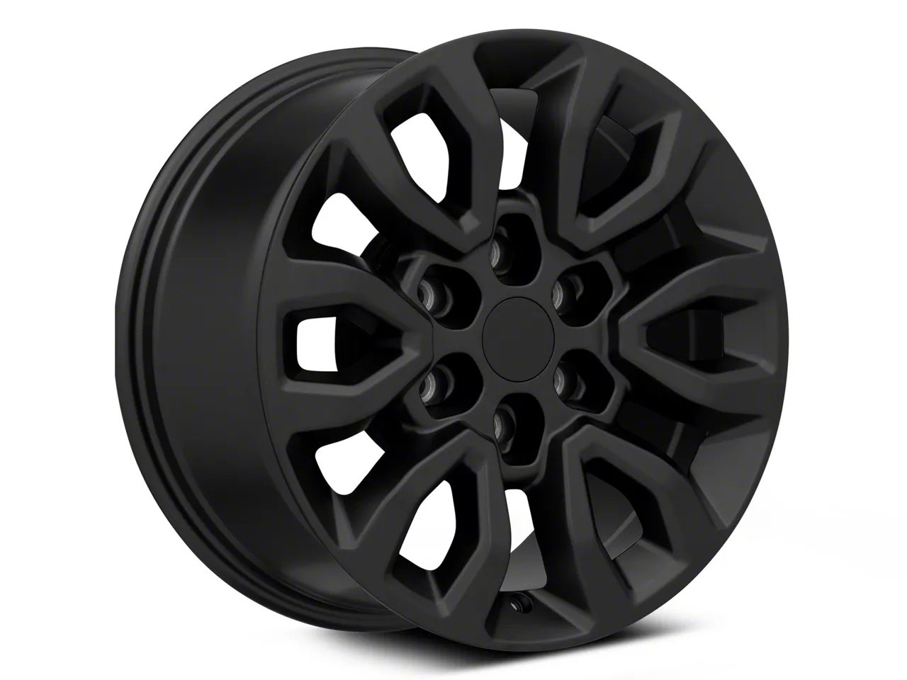 Gen2 Raptor Style Matte Black 6-Lug Wheel; 17x8.5; 34mm Offset (21-26 F-150)