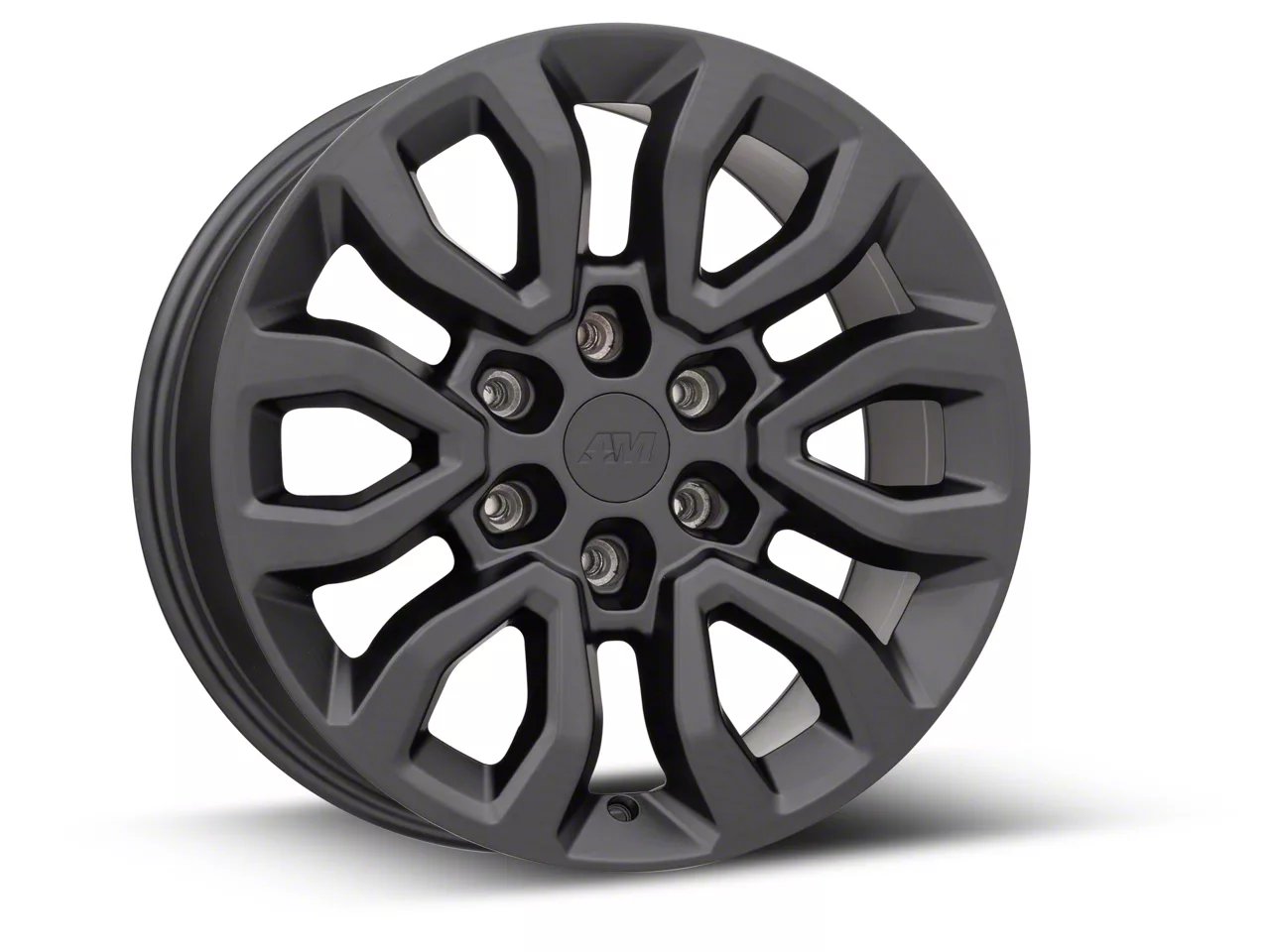 Gen2 Raptor Style Matte Black 6-Lug Wheel; 18x9; 34mm Offset (15-20 F-150)