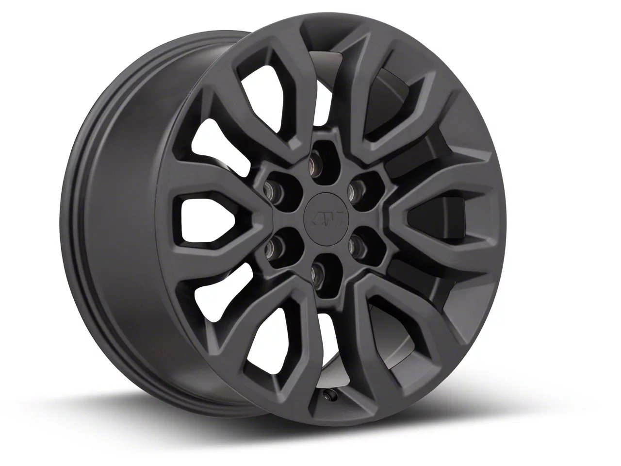 Gen2 Raptor Style Matte Black 6-Lug Wheel; 18x9; 34mm Offset (15-20 F-150)