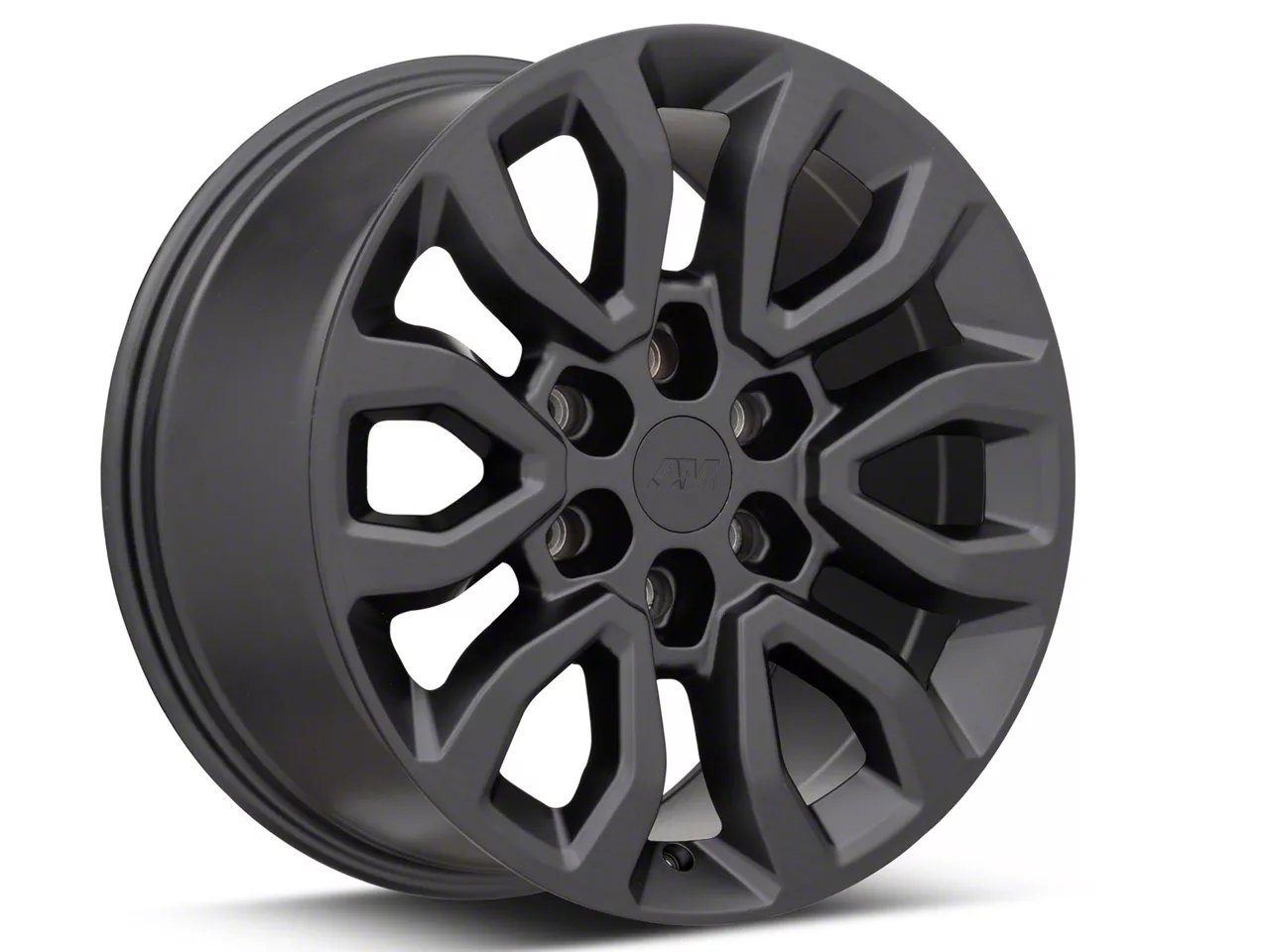 Gen2 Raptor Style Matte Black 6-Lug Wheel; 18x9; 34mm Offset (21-26 F-150)