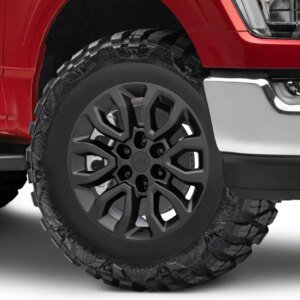 Gen2 Raptor Style Matte Black 6-Lug Wheel; 18x9; 34mm Offset (21-26 F-150)