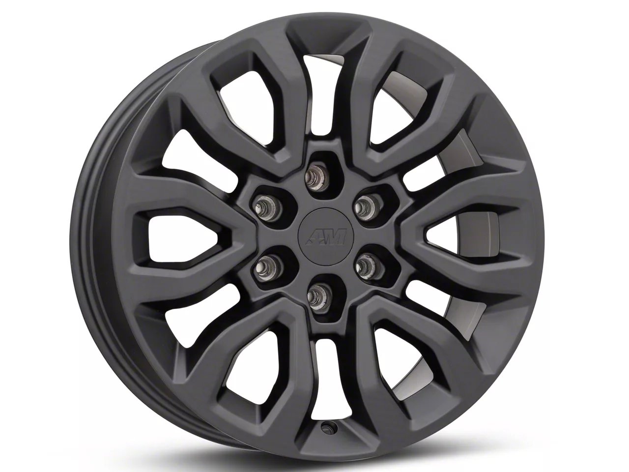 Gen2 Raptor Style Matte Black 6-Lug Wheel; 18x9; 34mm Offset (21-26 F-150)