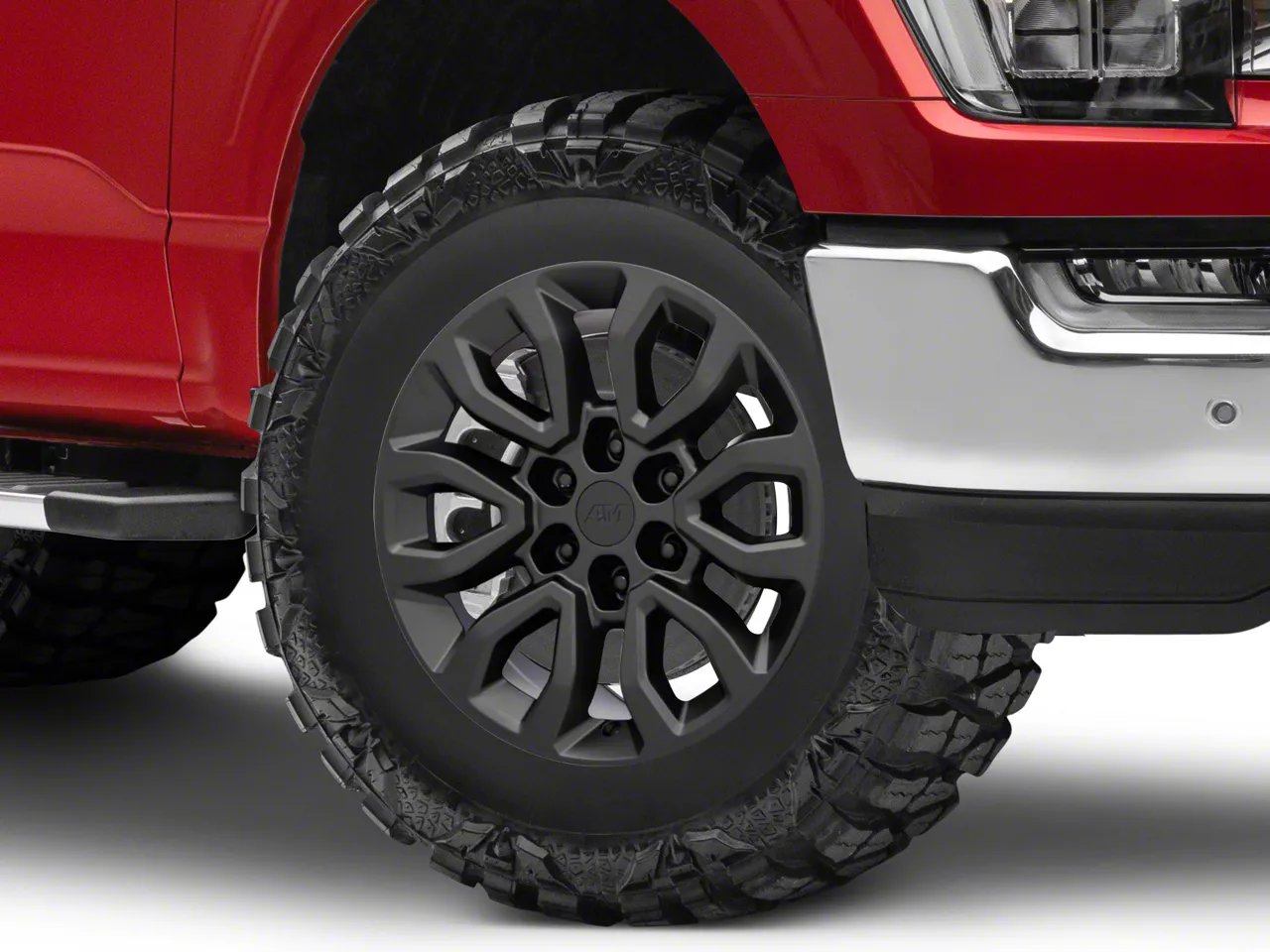 Gen2 Raptor Style Matte Black 6-Lug Wheel; 18x9; 34mm Offset (21-26 F-150)