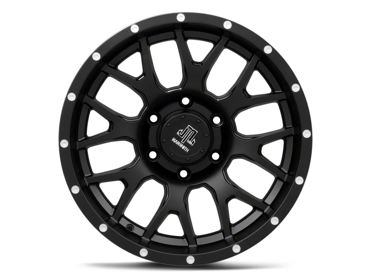 Mammoth Beadlock Mesh Matte Black 6-Lug Wheel; 17x9; -6mm Offset (07-13 Silverado 1500) Mammoth Beadlock Mesh Matte Black 6-Lug Wheel; 17x9; -6mm Offset (07-13 Silverado 1500)