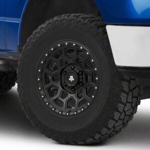Mammoth Hunter Satin Black 6-Lug Wheel; 17x9; -6mm Offset (09-14 F-150)