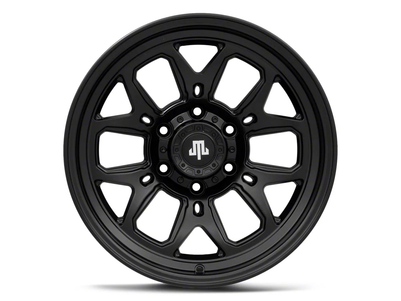 Mammoth Modus Satin Black 6-Lug Wheel; 17x9; -6mm Offset (15-20 F-150) Mammoth Modus Satin Black 6-Lug Wheel; 17x9; -6mm Offset (15-20 F-150)