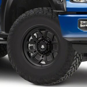 Mammoth Modus Satin Black 6-Lug Wheel; 17x9; -6mm Offset (15-20 F-150)