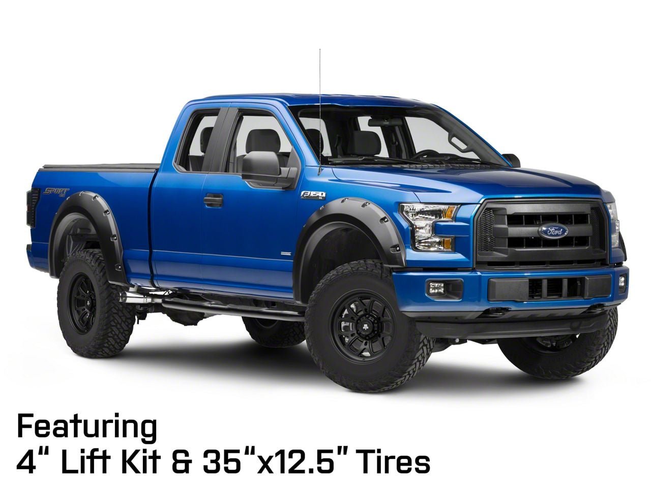 Mammoth Modus Satin Black 6-Lug Wheel; 17x9; -6mm Offset (15-20 F-150) Mammoth Modus Satin Black 6-Lug Wheel; 17x9; -6mm Offset (15-20 F-150)