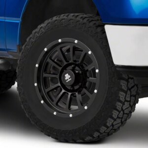 Mammoth SP12 6-Lug Wheel Satin Black; 20x9; -6mm Offset (09-14 F-150)