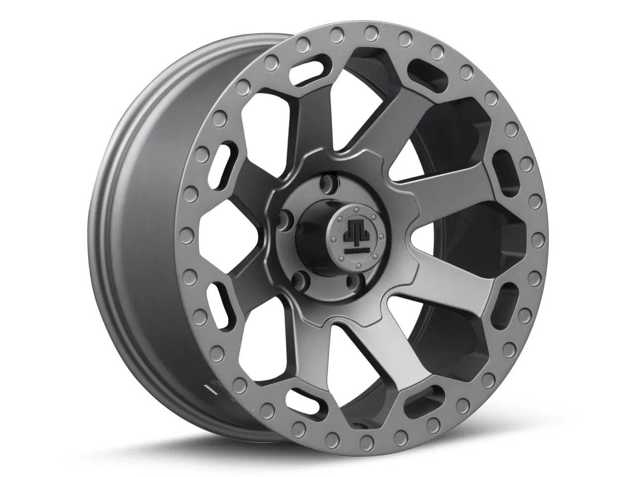 Mammoth Synister Charcoal 5-Lug Wheel; 20x9; -6mm Offset (09-18 RAM 1500) Mammoth Synister Charcoal 5-Lug Wheel; 20x9; -6mm Offset (09-18 RAM 1500)