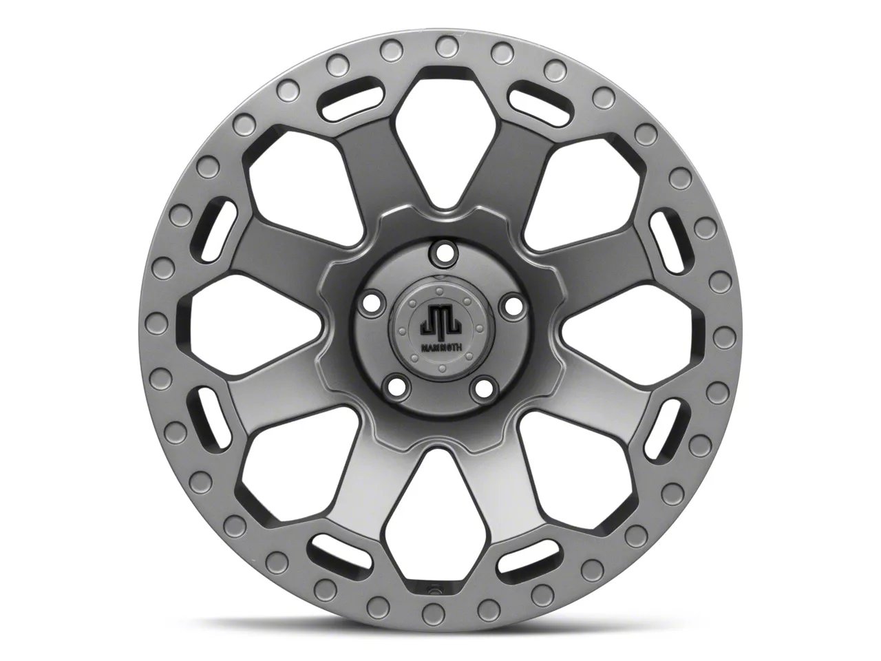 Mammoth Synister Charcoal 5-Lug Wheel; 20x9; -6mm Offset (09-18 RAM 1500) Mammoth Synister Charcoal 5-Lug Wheel; 20x9; -6mm Offset (09-18 RAM 1500)