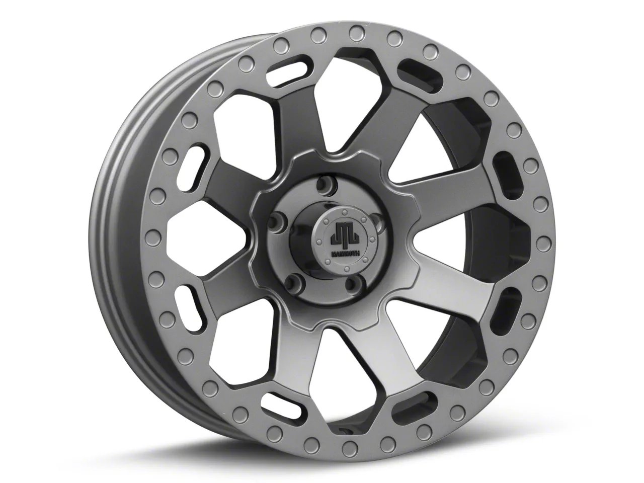 Mammoth Synister Charcoal 5-Lug Wheel; 20x9; -6mm Offset (09-18 RAM 1500) Mammoth Synister Charcoal 5-Lug Wheel; 20x9; -6mm Offset (09-18 RAM 1500)