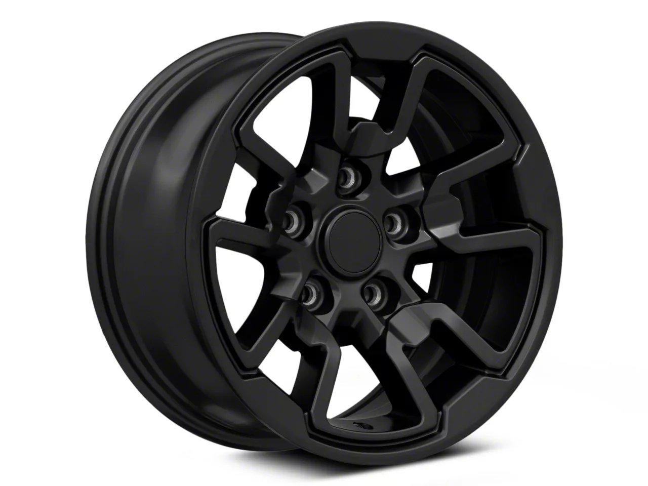 Rebel Style Satin Black 5-Lug Wheel; 17x8; 18mm Offset (02-08 RAM 1500, Excluding Mega Cab) Rebel Style Satin Black 5-Lug Wheel; 17x8; 18mm Offset (02-08 RAM 1500, Excluding Mega Cab)
