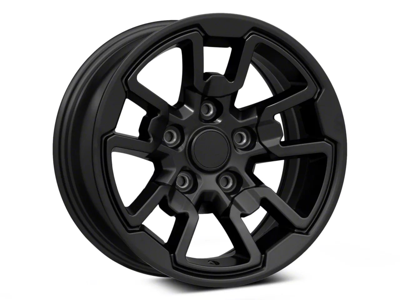 Rebel Style Satin Black 5-Lug Wheel; 17x8; 18mm Offset (02-08 RAM 1500, Excluding Mega Cab) Rebel Style Satin Black 5-Lug Wheel; 17x8; 18mm Offset (02-08 RAM 1500, Excluding Mega Cab)