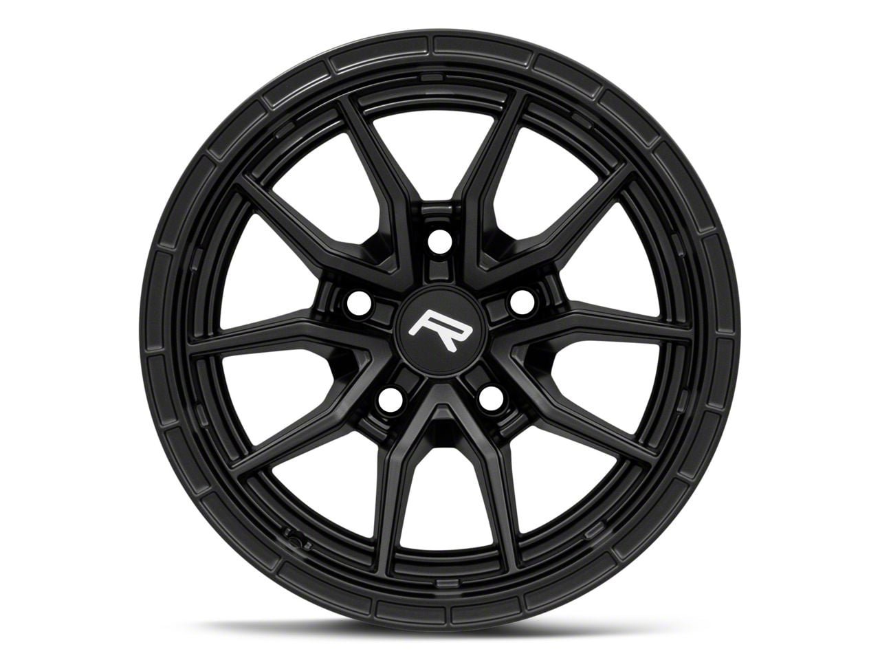 Rovos Wheels Sahara Satin Black 5-Lug Wheel; 17x9; -6mm Offset (09-18 RAM 1500)