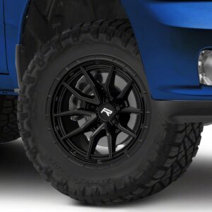 Rovos Wheels Sahara Satin Black 5-Lug Wheel; 17x9; -6mm Offset (09-18 RAM 1500) Rovos Wheels Sahara Satin Black 5-Lug Wheel; 17x9; -6mm Offset (09-18 RAM 1500)